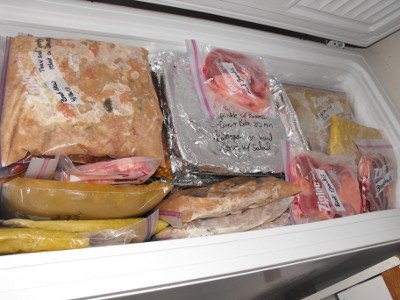 my stuffed chest freezer