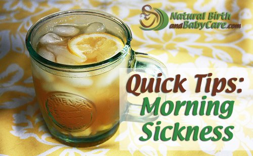 Morning Sickness tip banner