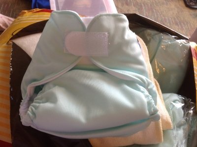 a newborn pocket diaper