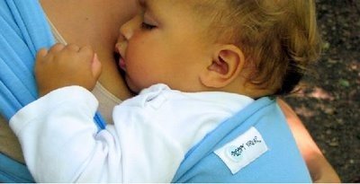 baby in a SleepyWrap