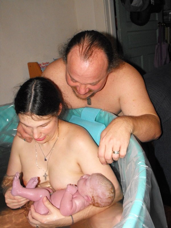 Tiny baby feet after birth