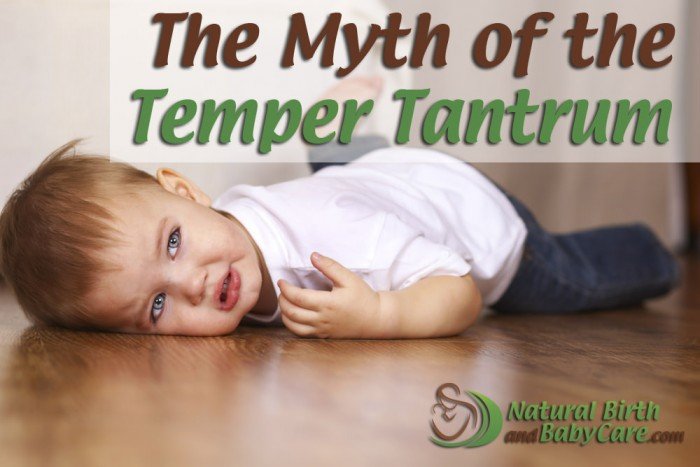 The Myth of the Temper Tantrum