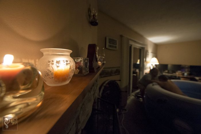 The Candles Flicker