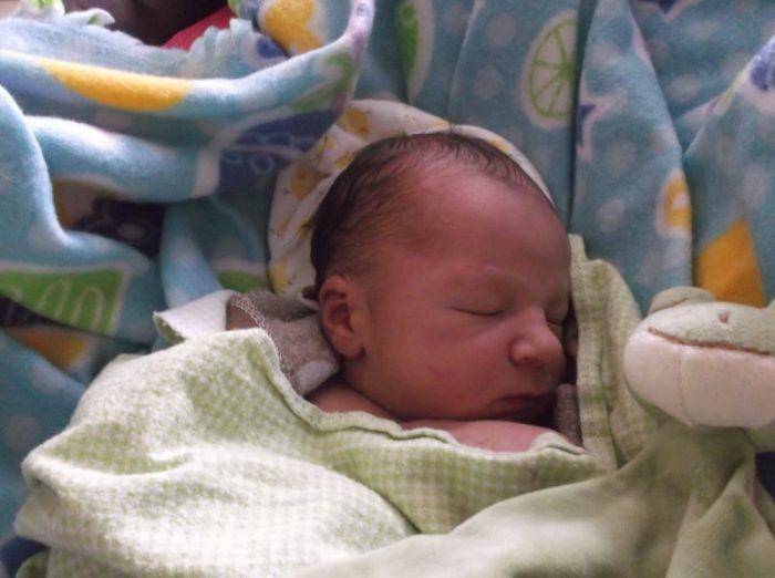 Tristan born at the Farm