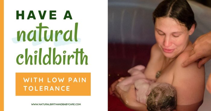 a mom holding her baby after a natural childbirth
