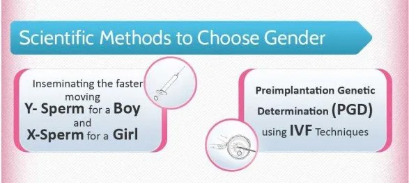 Infographic explaining pre-implantation genetic diagnosis