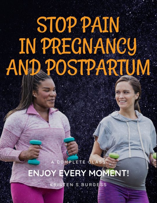 Stop Pain Stop pregnancy pain stop postpartum pain class cover