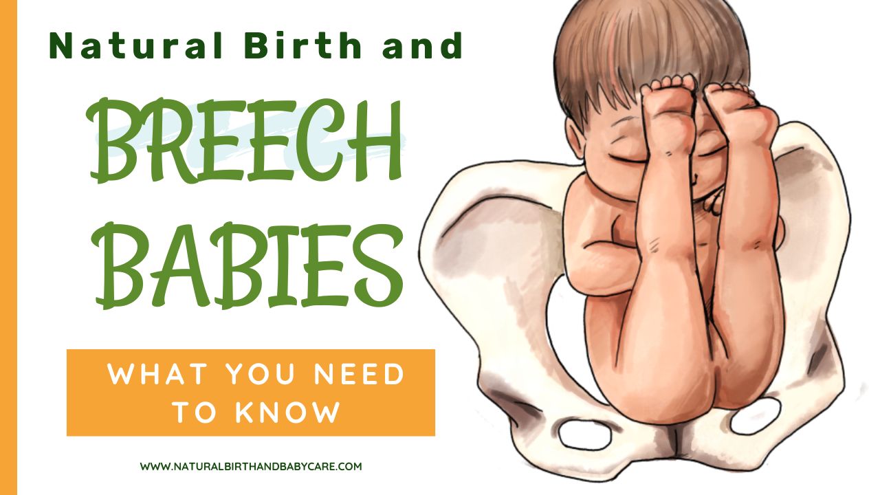 Breech baby in pelvis