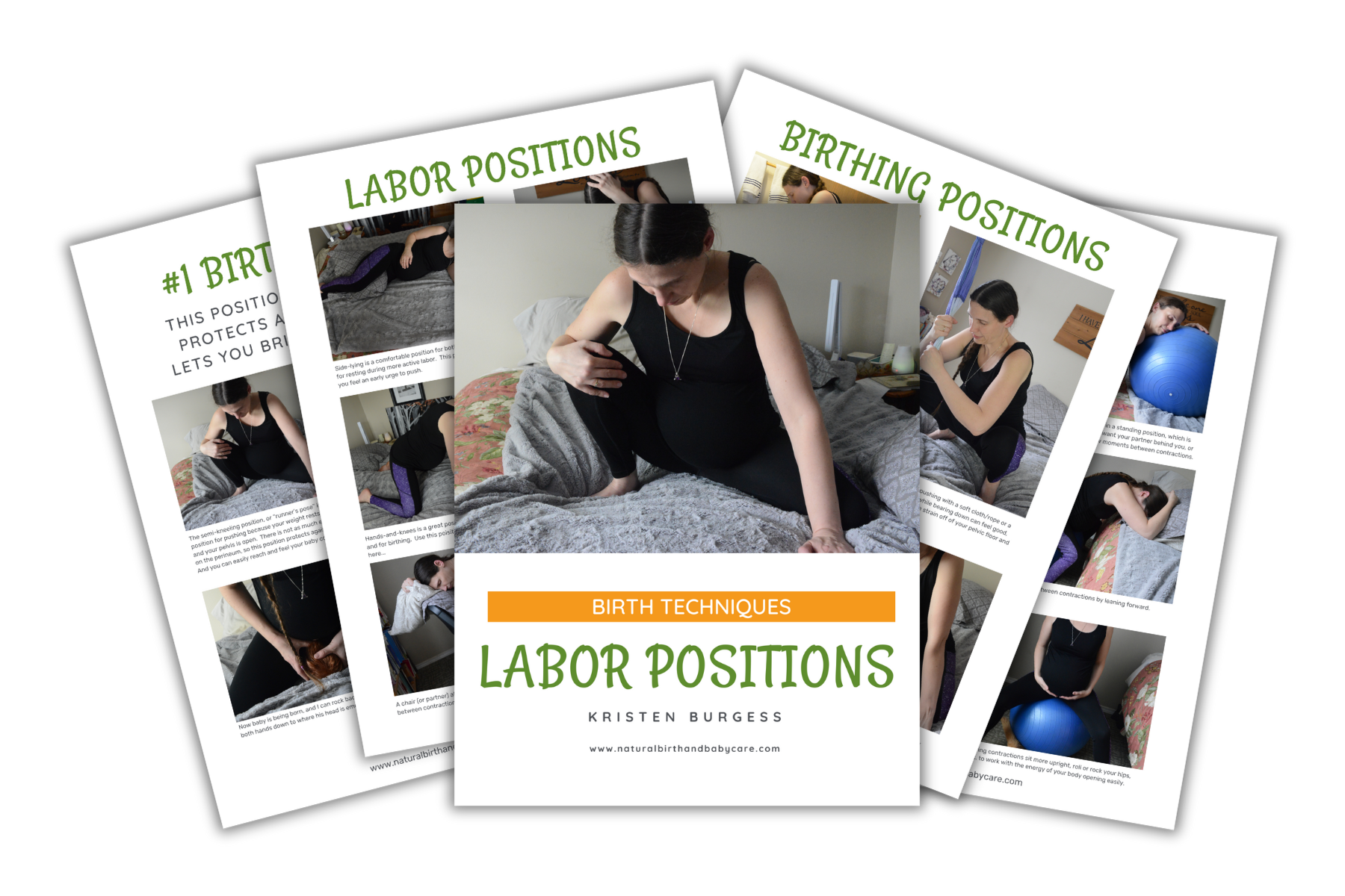 Labor Positions imagines from my labor position handout