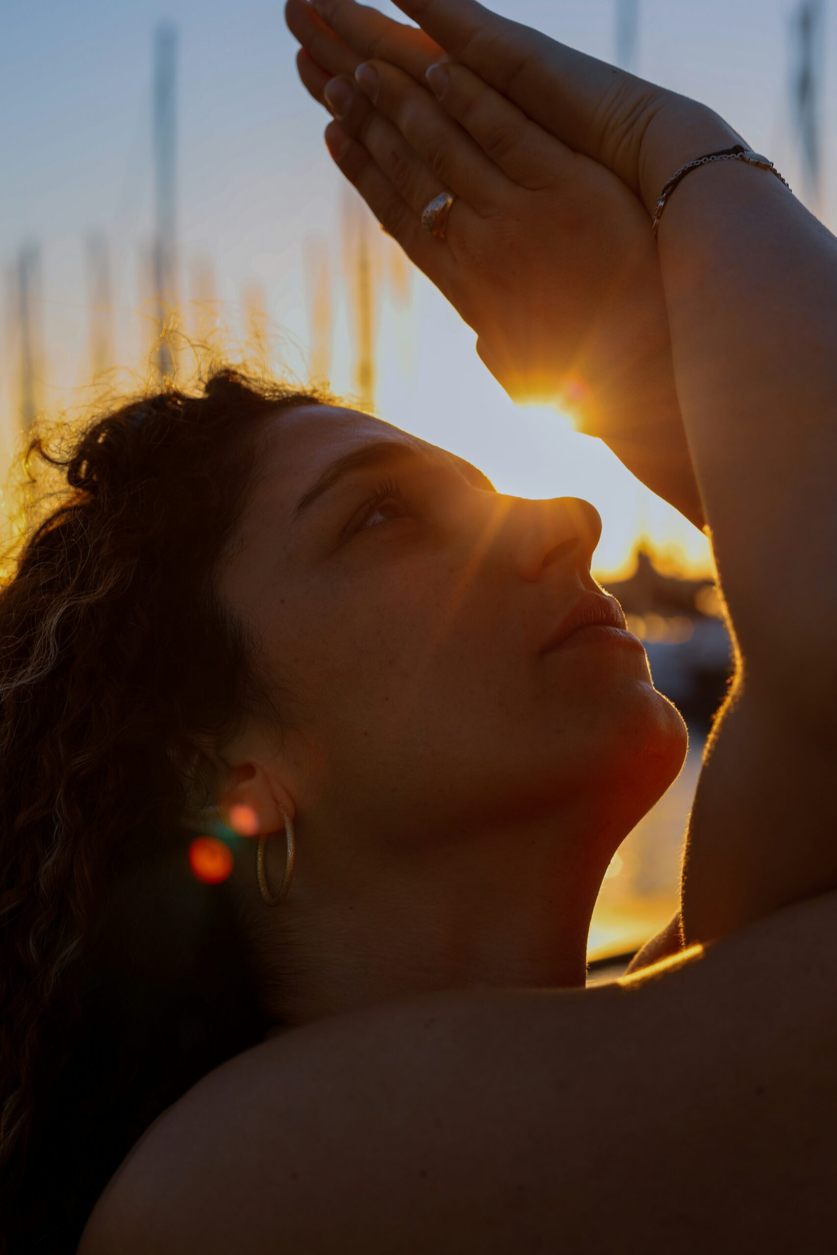 Module 6 Holistic Support woman in the sunlight